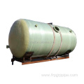 FRP/GRP horizontal fiberglass oil/acid/Co2 storage tank